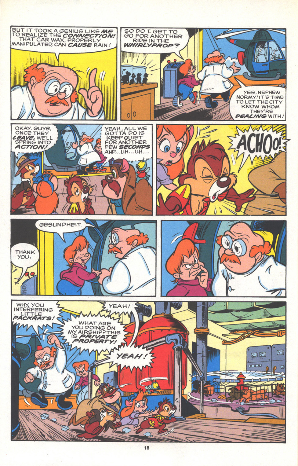 Read online Disney's Chip 'N Dale Rescue Rangers comic -  Issue #13 - 24