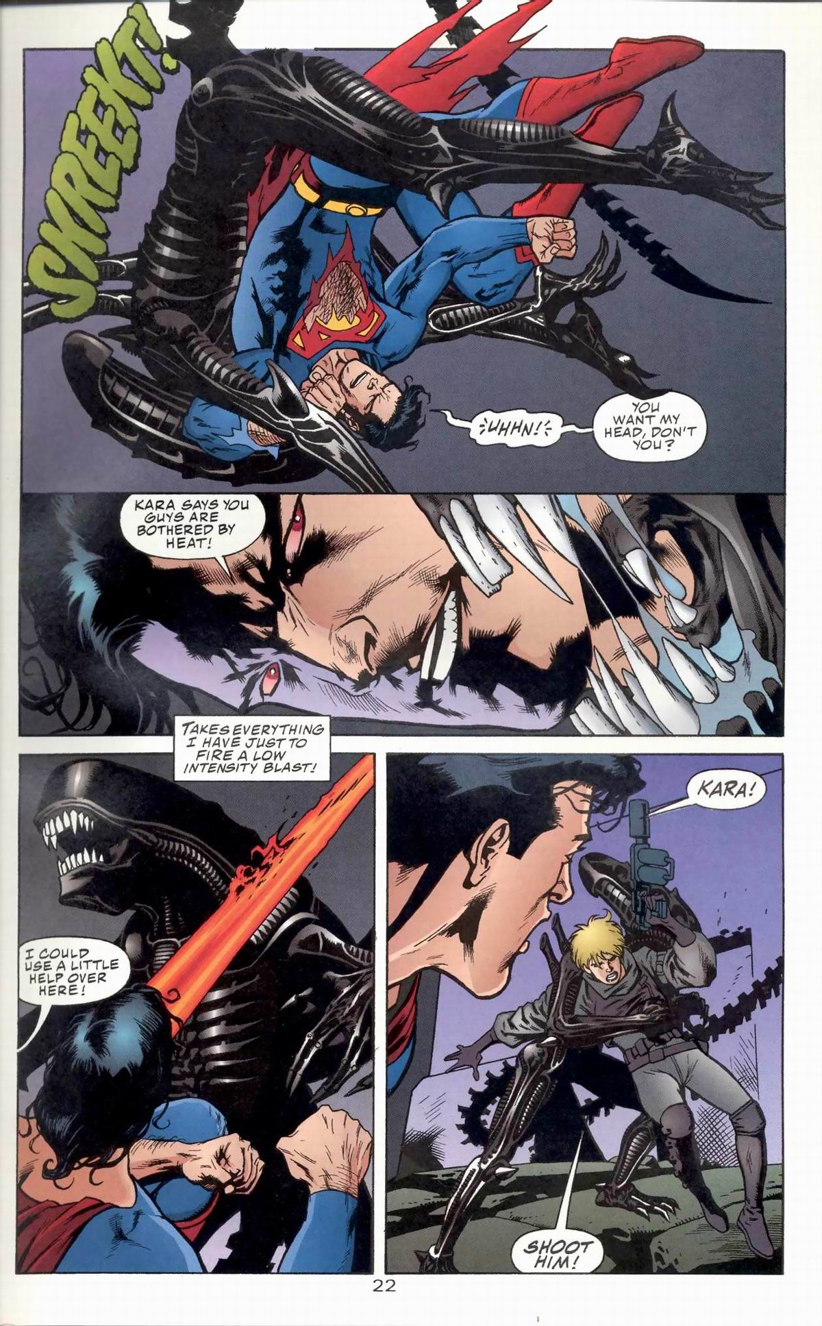 Read online Superman vs. Aliens comic -  Issue #2 - 25