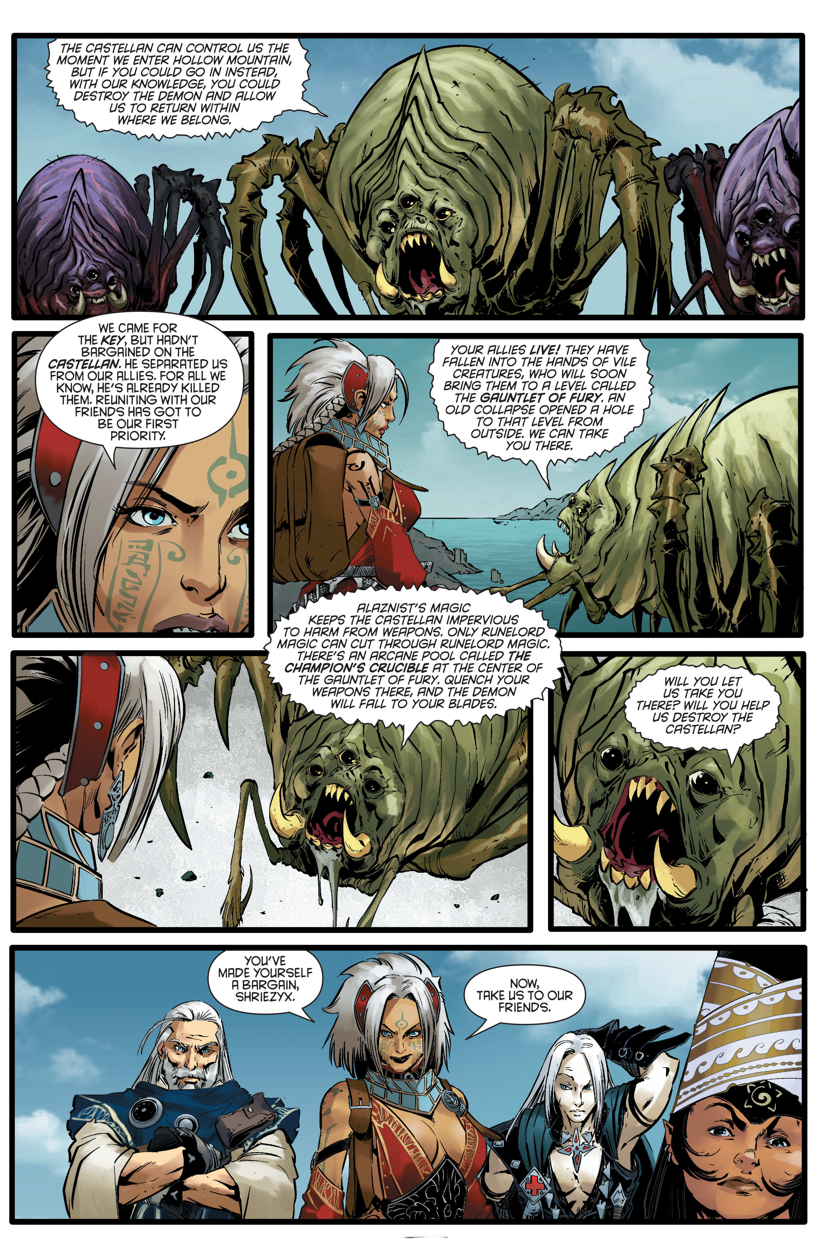 Read online Pathfinder: Hollow Mountain comic -  Issue #4 - 23