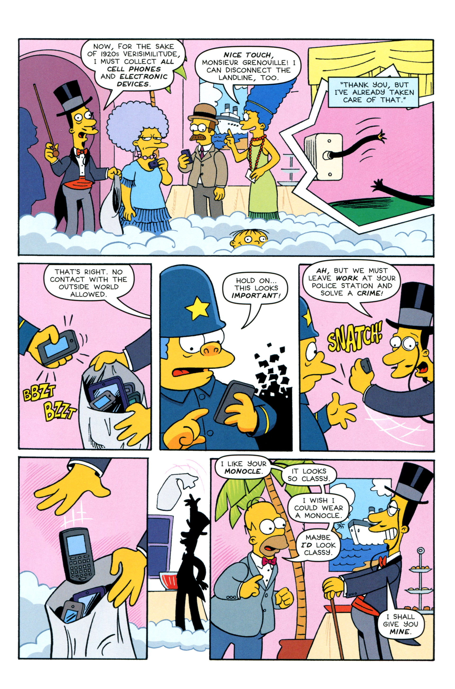 Read online Simpsons Comics comic -  Issue #201 - 7