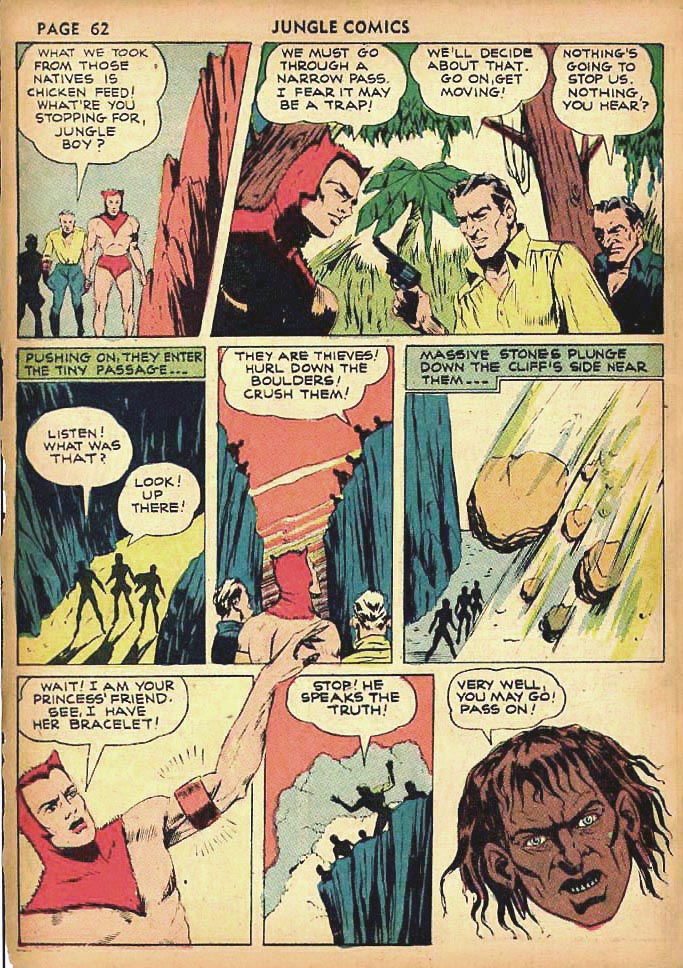 Read online Jungle Comics comic -  Issue #24 - 64