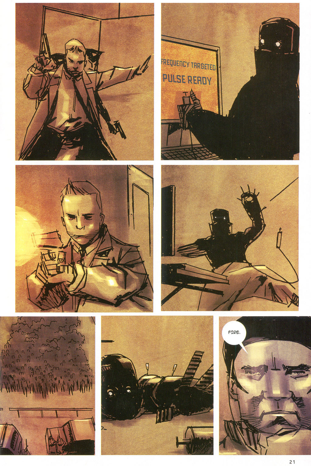 Read online The Surrogates comic -  Issue #5 - 23