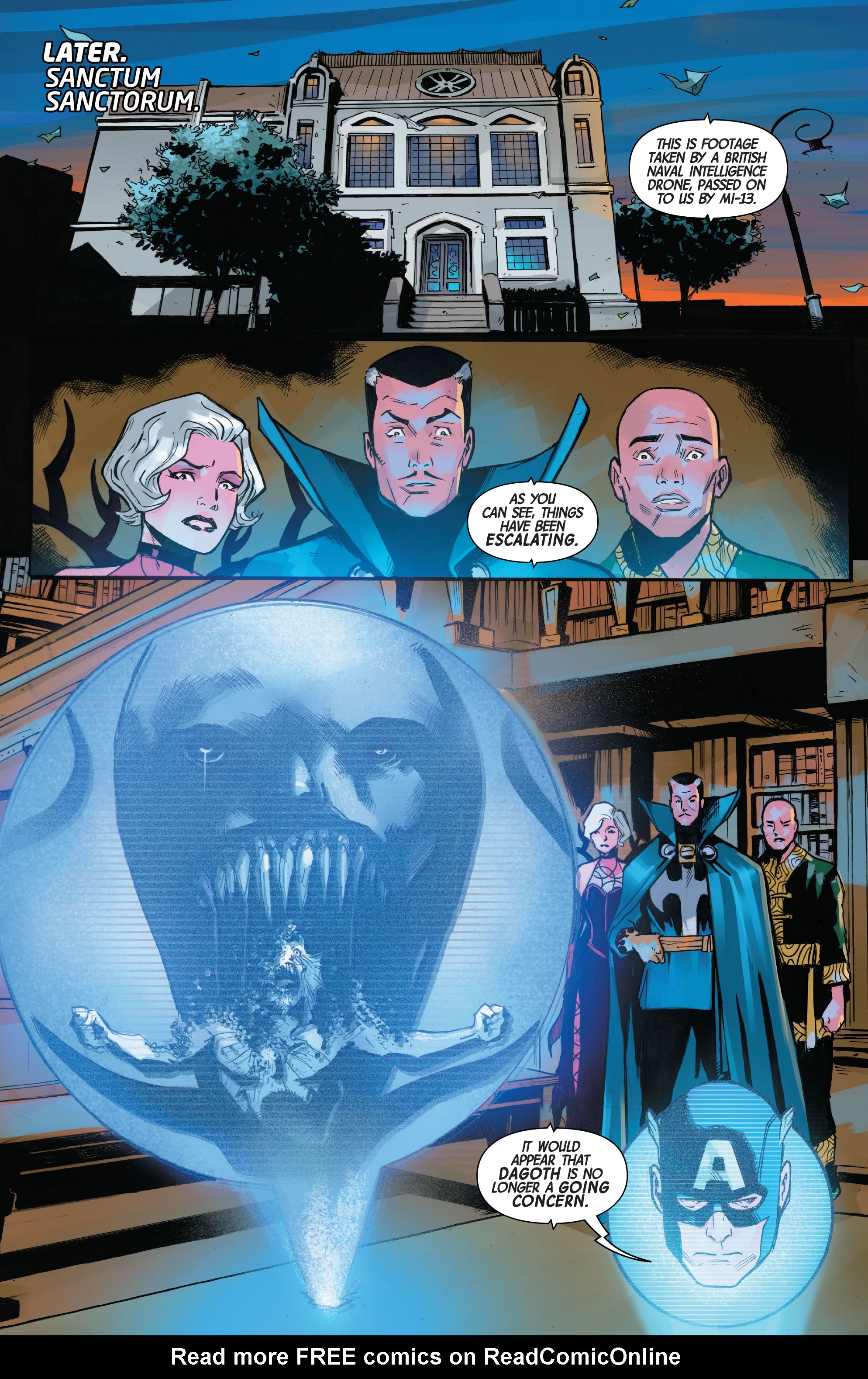 Read online Death of Doctor Strange comic -  Issue #4 - 9
