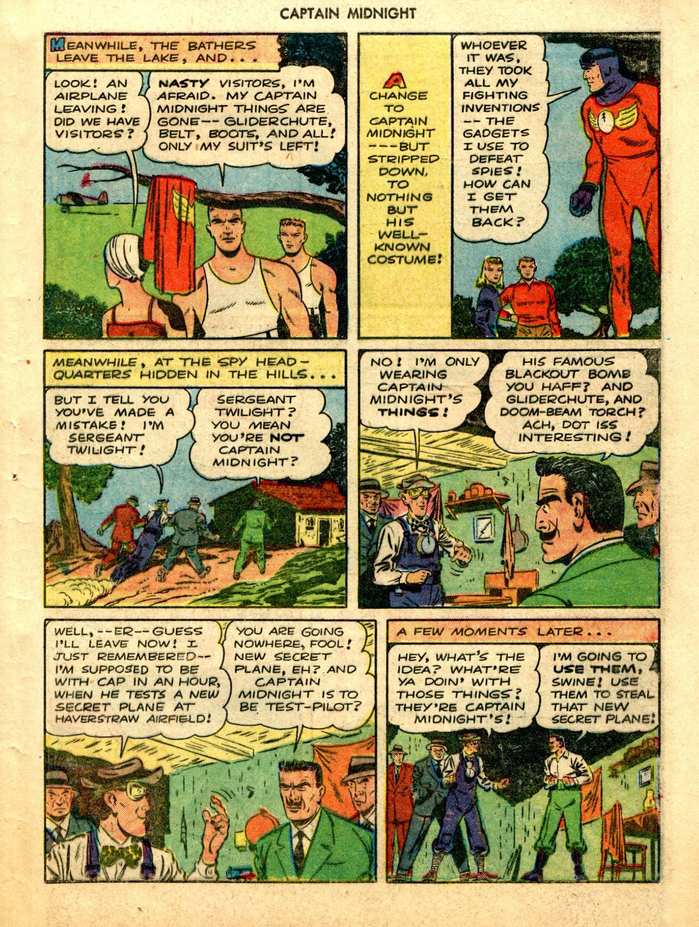 Read online Captain Midnight (1942) comic -  Issue #18 - 41