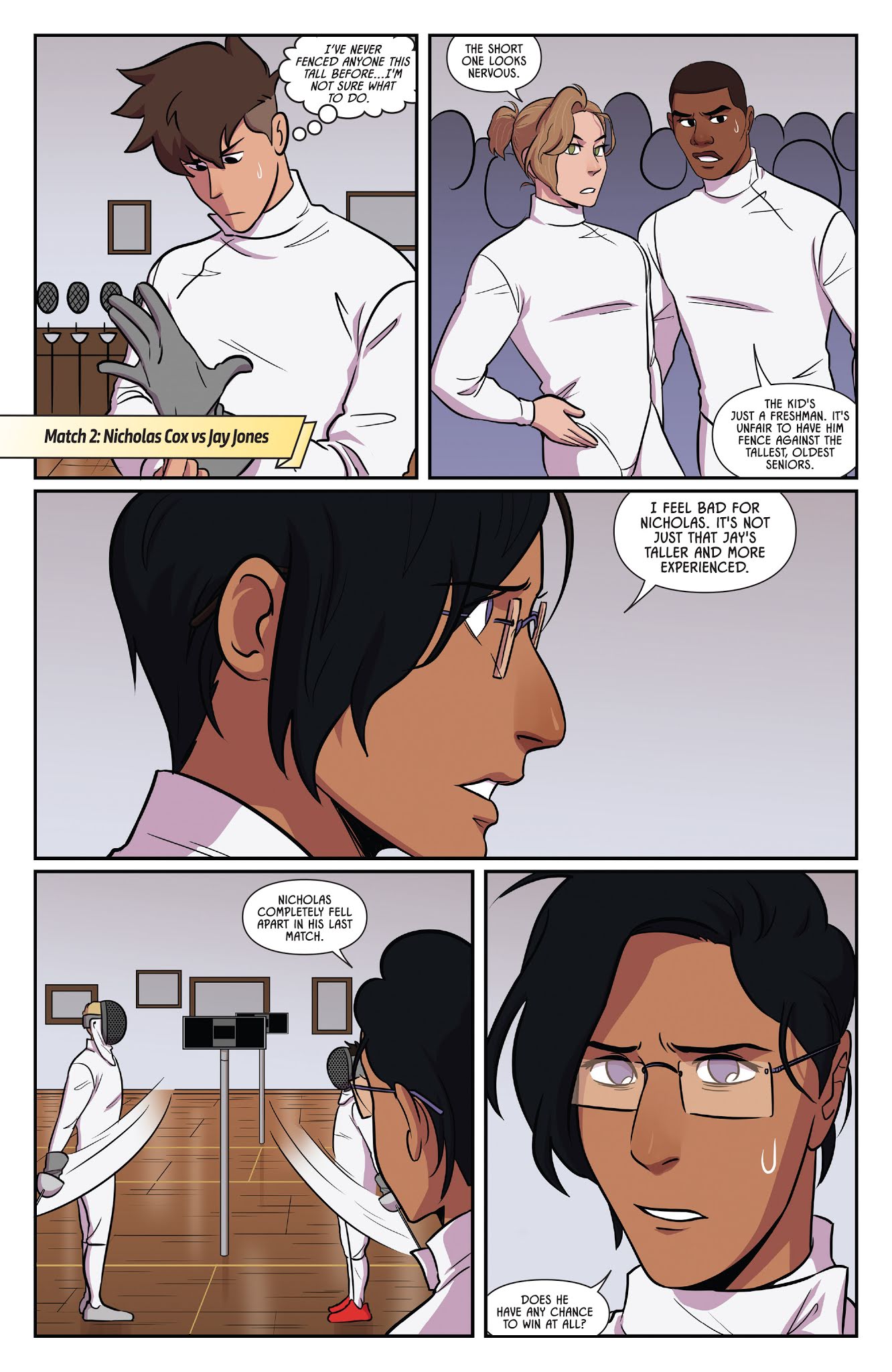 Read online Fence comic -  Issue #6 - 8