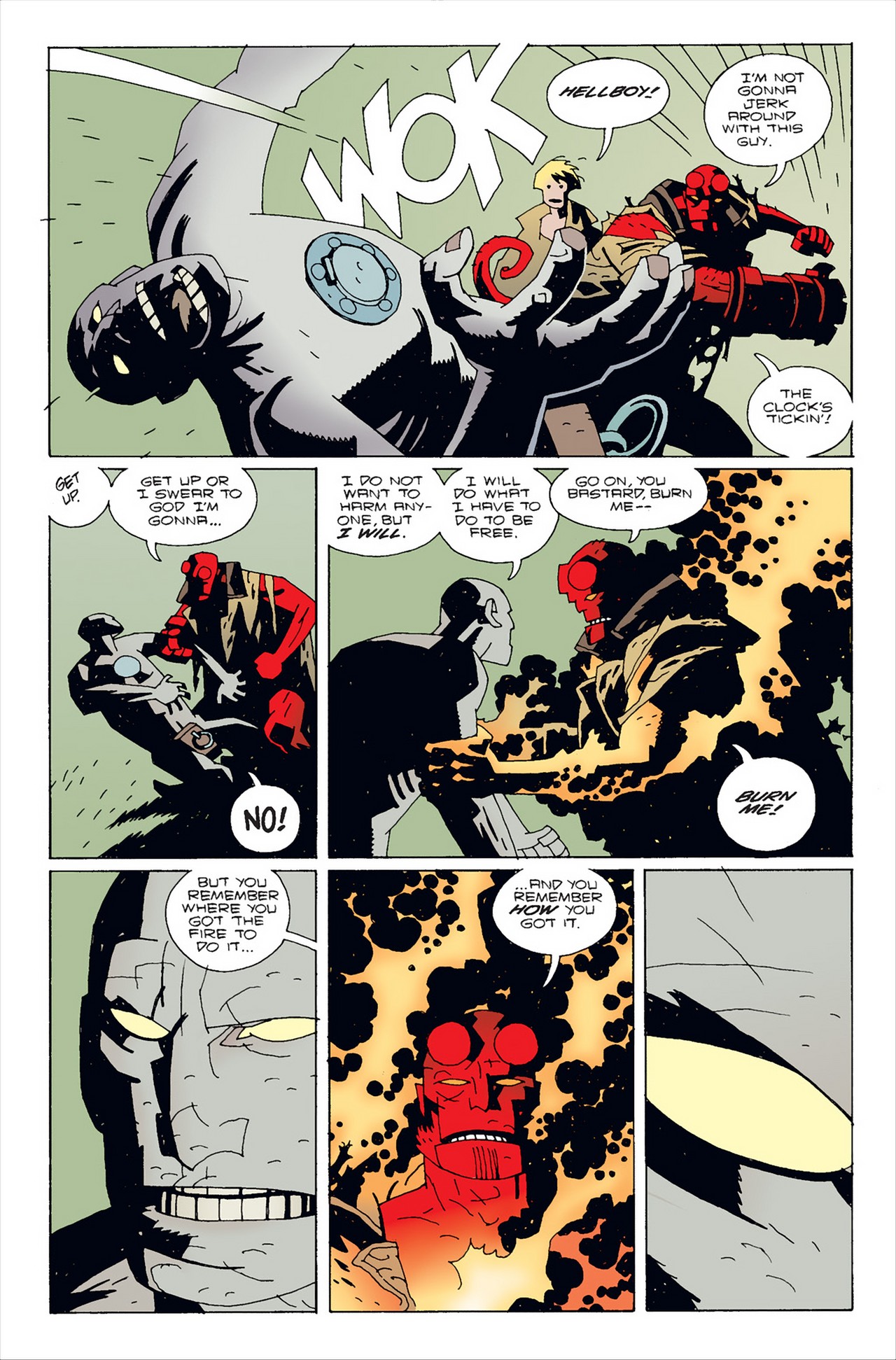 Read online Hellboy: Almost Colossus comic -  Issue #2 - 22
