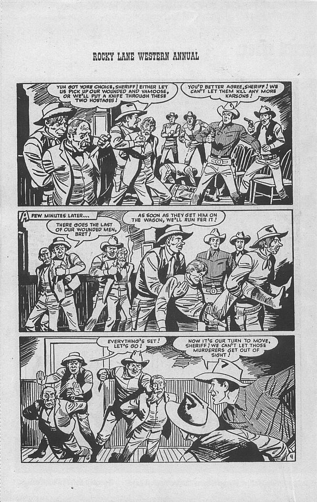 Read online Rocky Lane Western Annual comic -  Issue # Full - 23