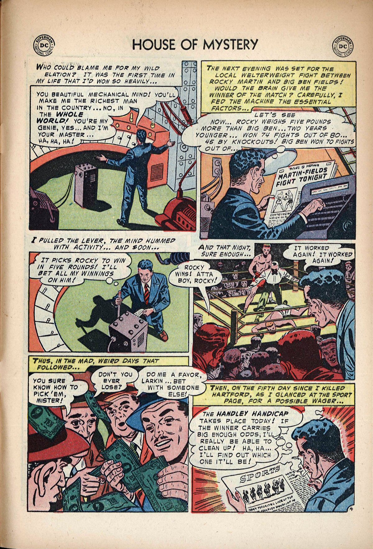 Read online House of Mystery (1951) comic -  Issue #18 - 31