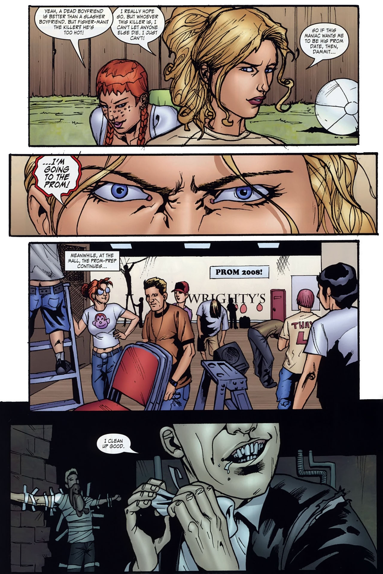 Read online Scream Queen comic -  Issue #4 - 12