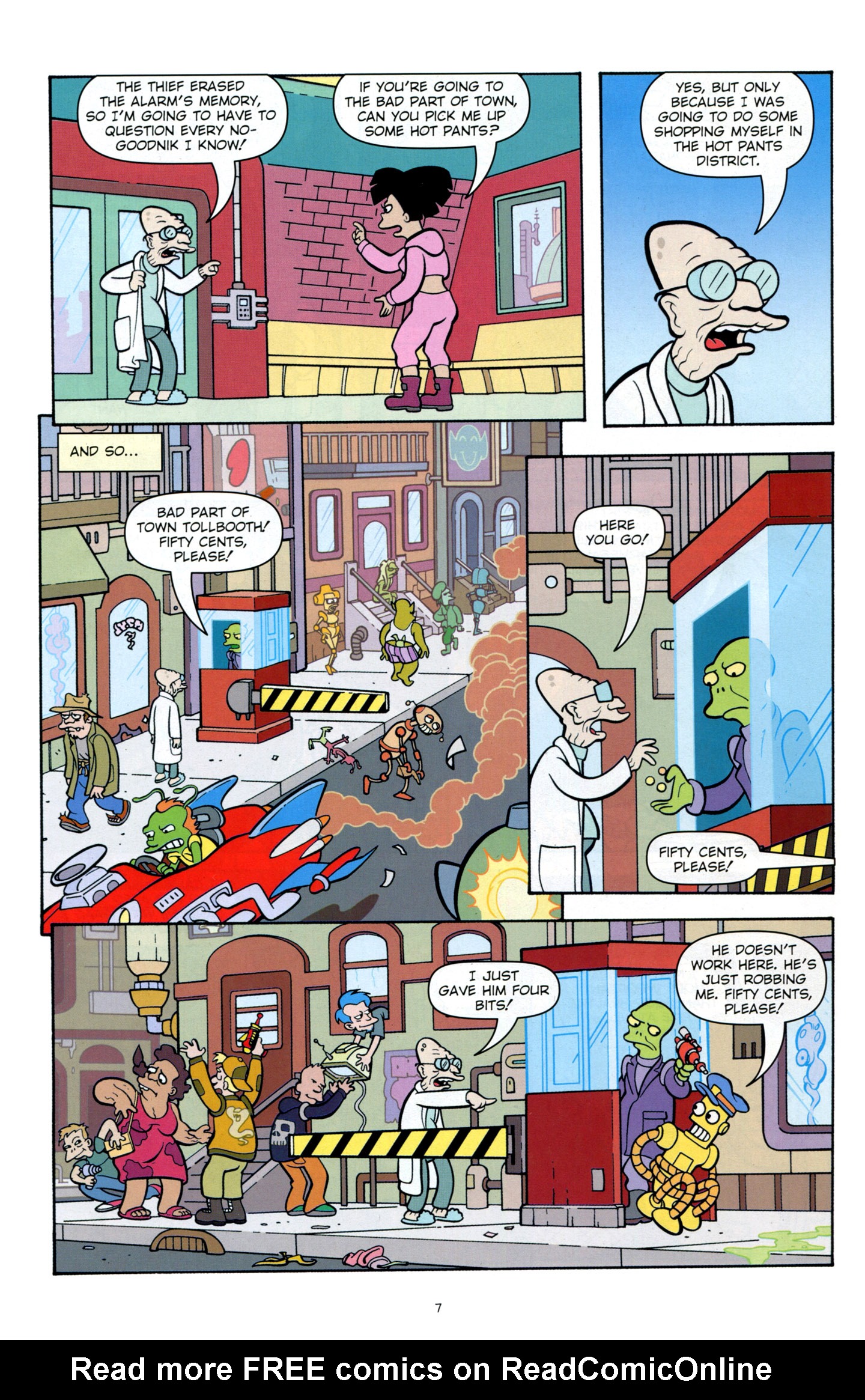 Read online Futurama Comics comic -  Issue #58 - 6