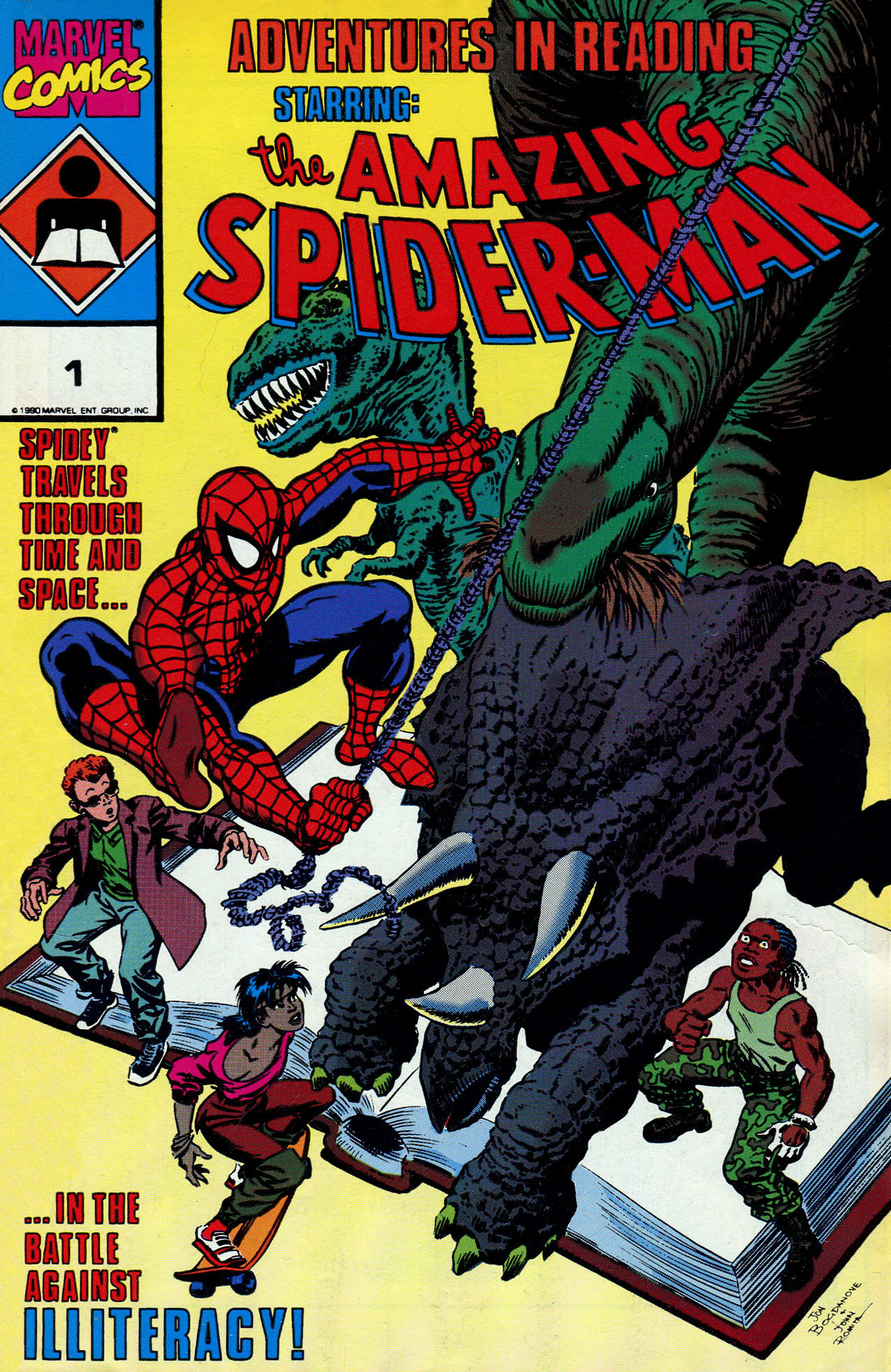 Read online Adventures in Reading Starring the Amazing Spider-Man comic -  Issue # Full - 1