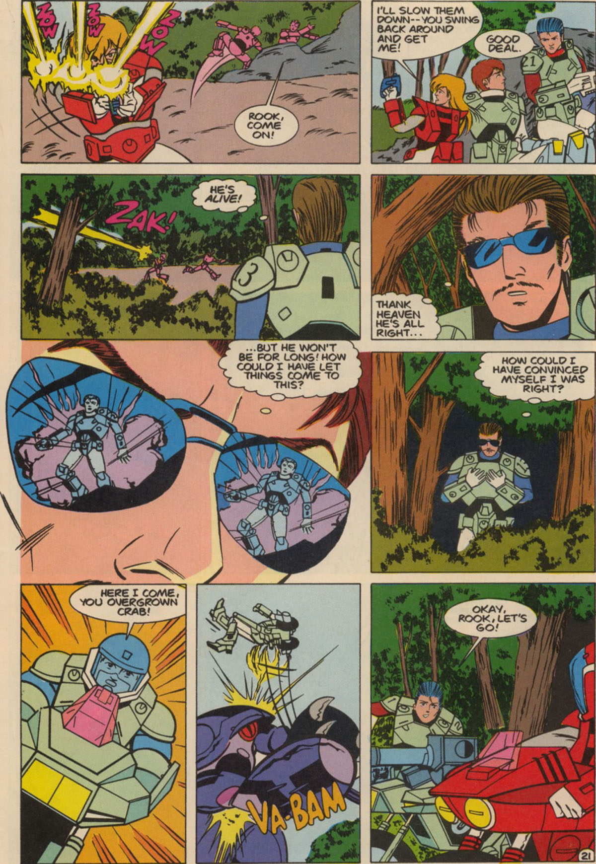 Read online Robotech The New Generation comic -  Issue #8 - 27