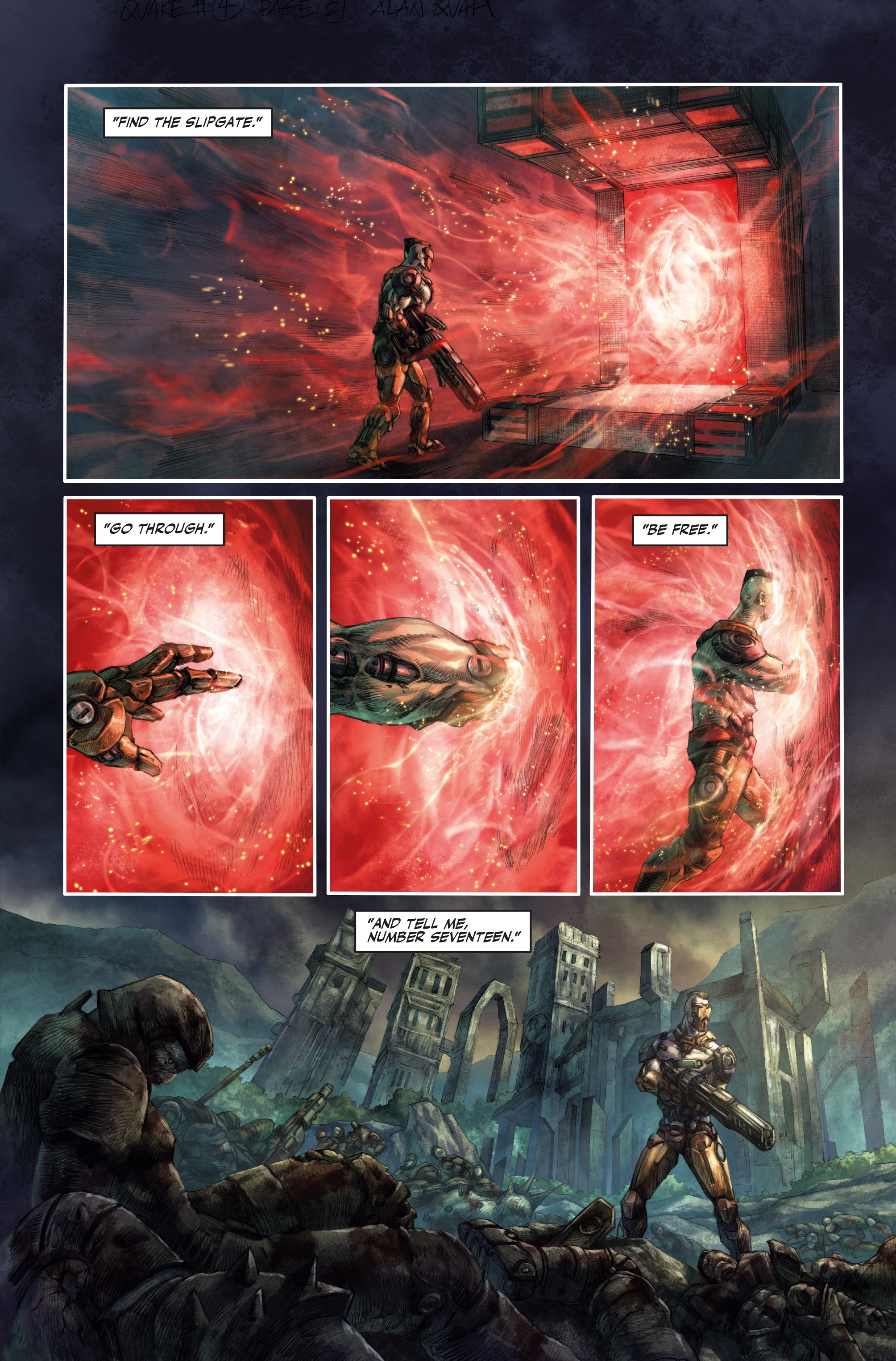 Read online Quake Champions comic -  Issue # TPB - 99