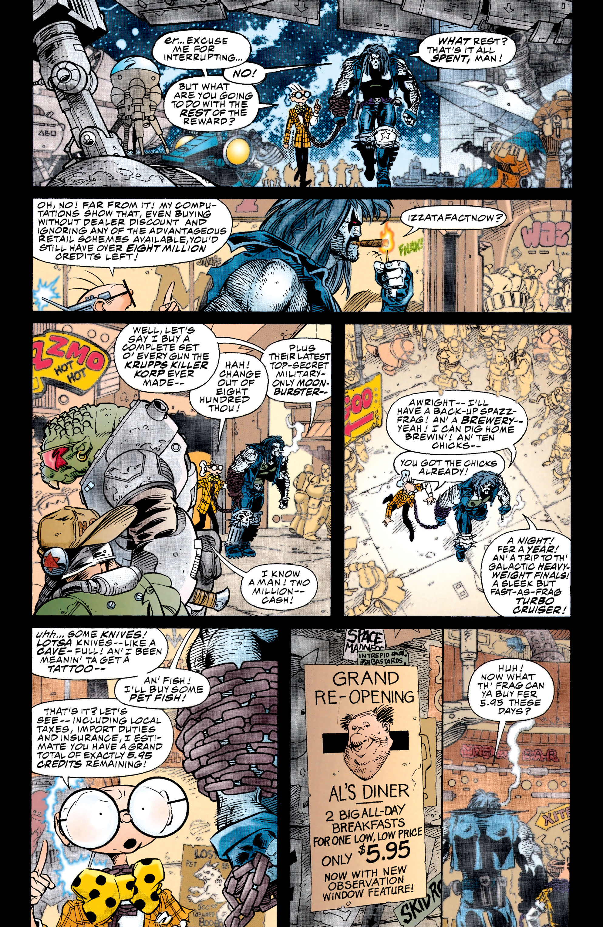 Read online Lobo (1993) comic -  Issue #4 - 4