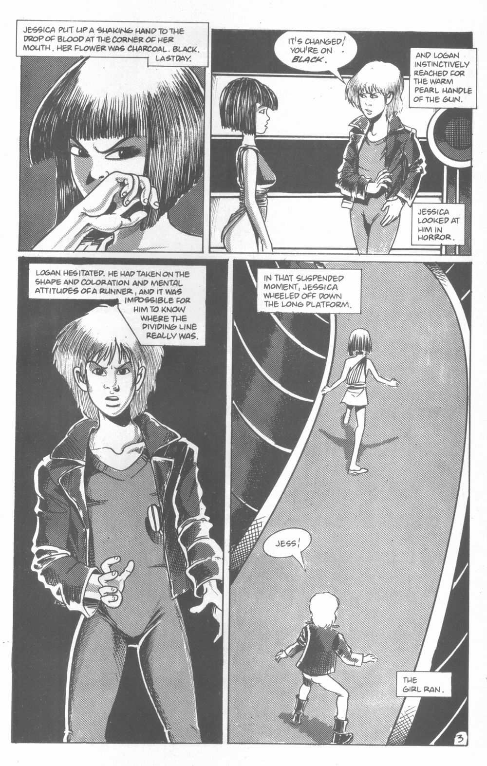 Read online Logan's Run (1990) comic -  Issue #3 - 5