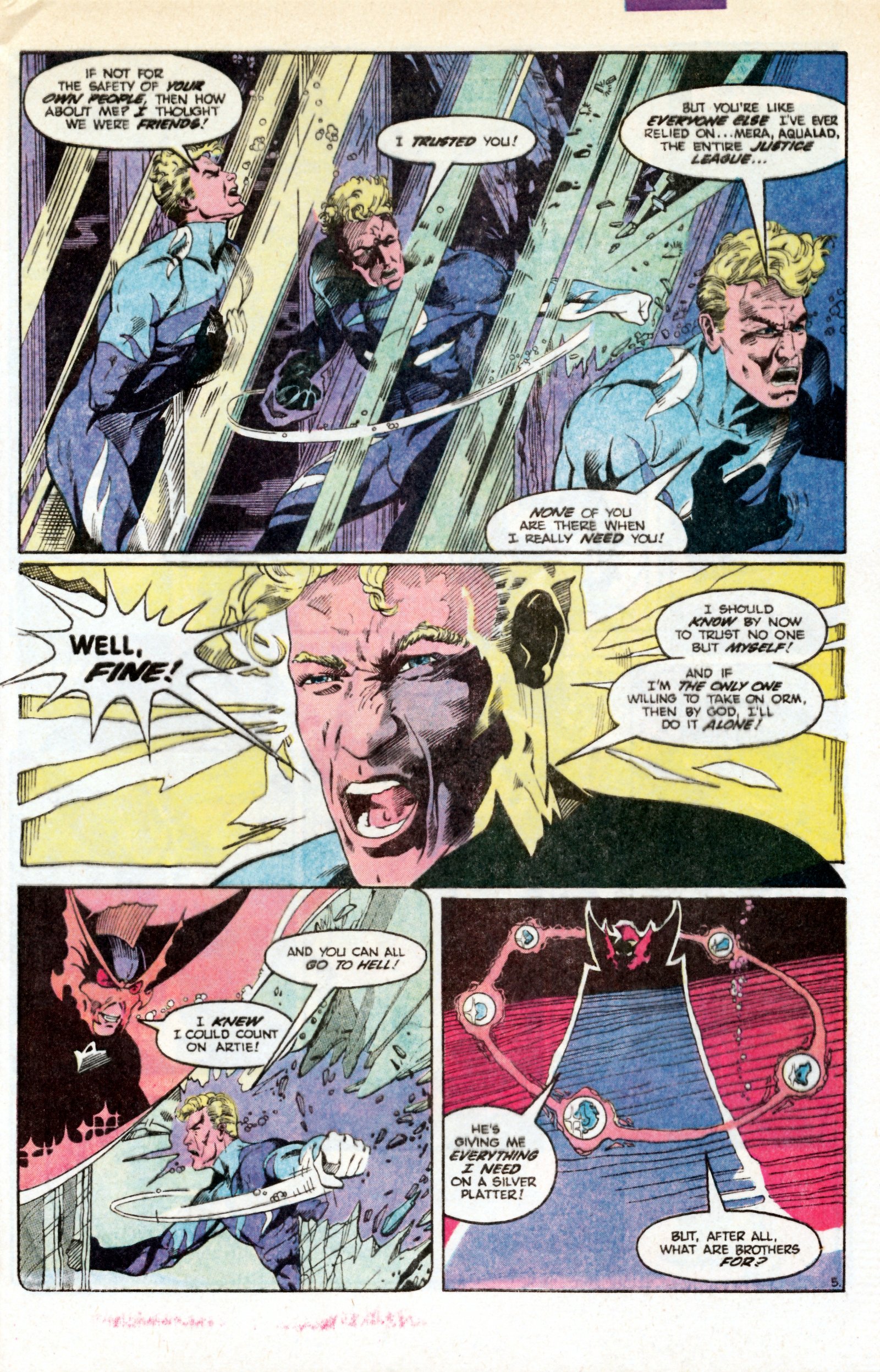 Read online Aquaman (1986) comic -  Issue #4 - 9