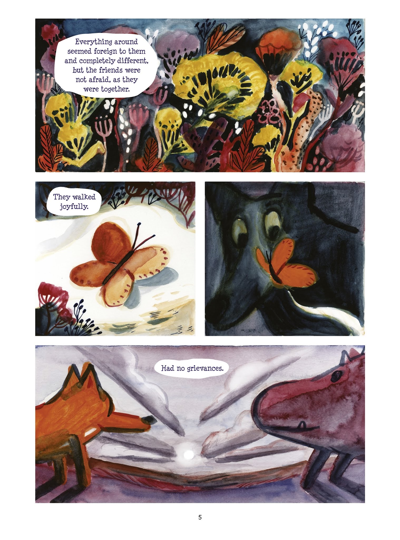 Read online Tiny Fox and Great Boar comic -  Issue #2 - 5