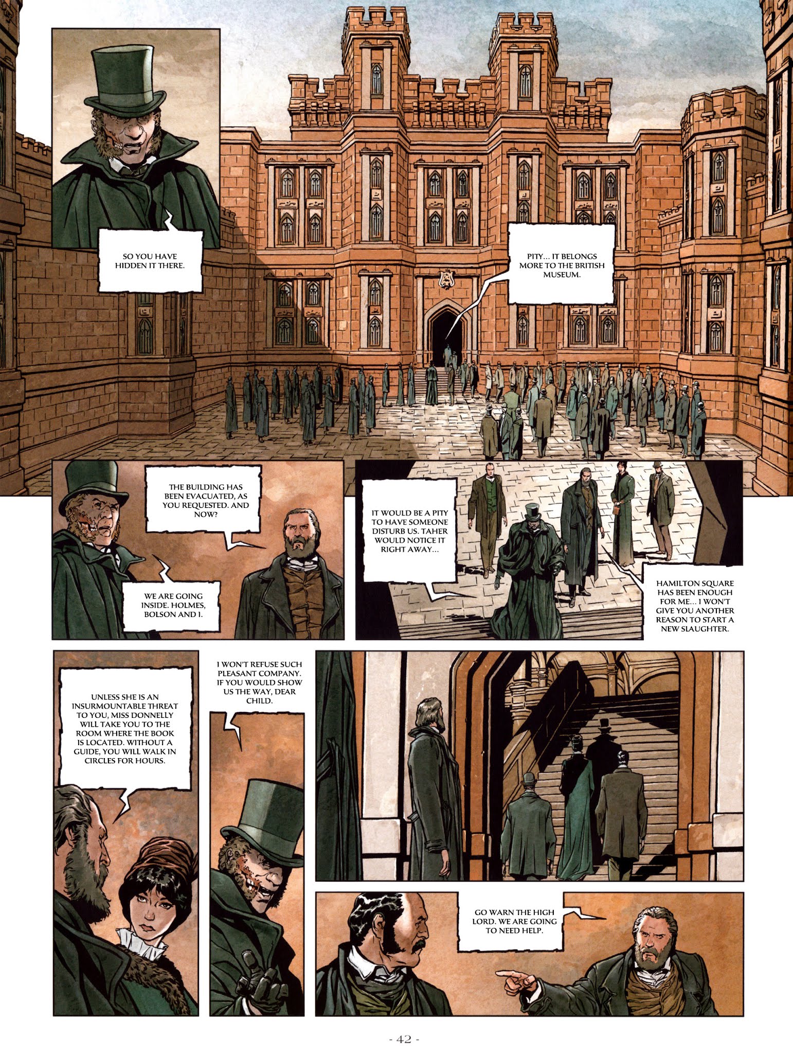 Read online Sherlock Holmes and the Necronomicon comic -  Issue # TPB - 43