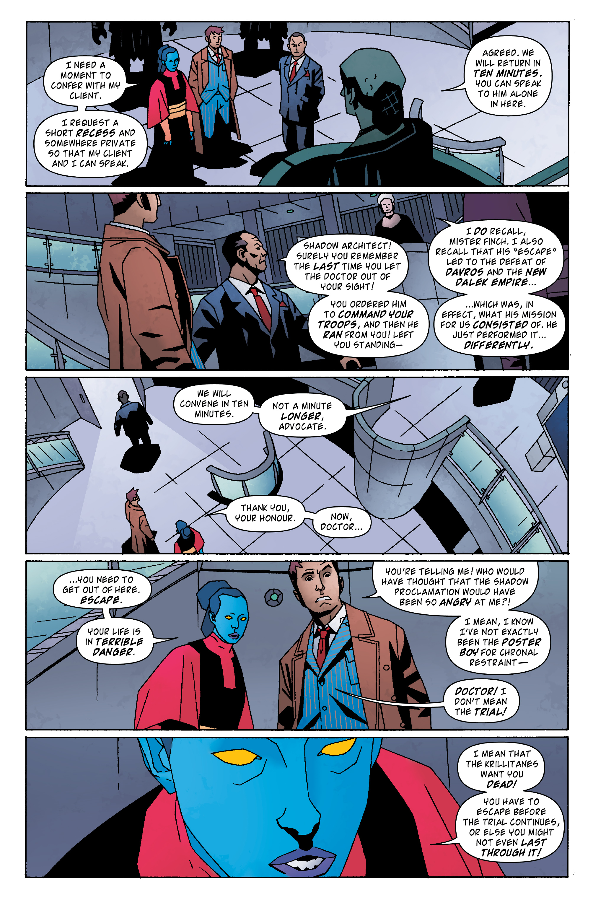 Read online Doctor Who: The Tenth Doctor Archives comic -  Issue #21 - 8