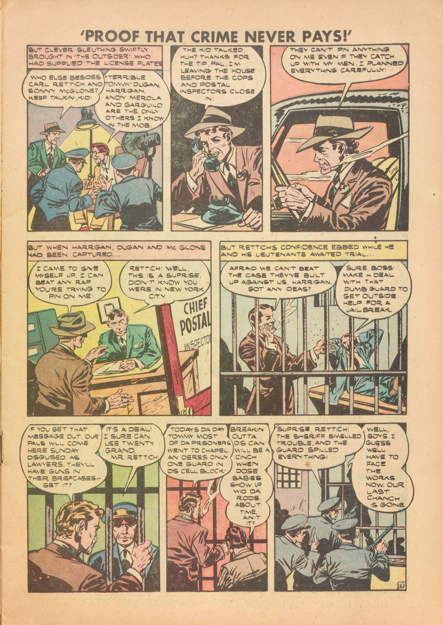Read online Murder Incorporated (1948) comic -  Issue #5 - 11