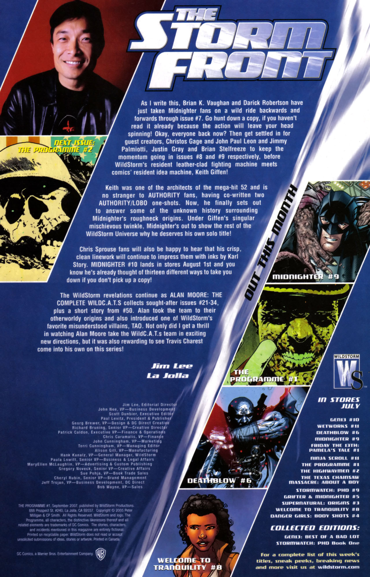 Read online The Programme comic -  Issue #1 - 24