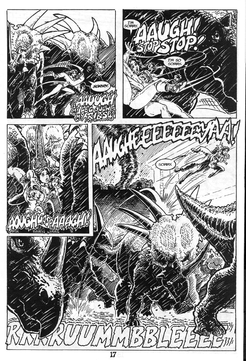 Read online Cavewoman: Rain comic -  Issue #4 - 21