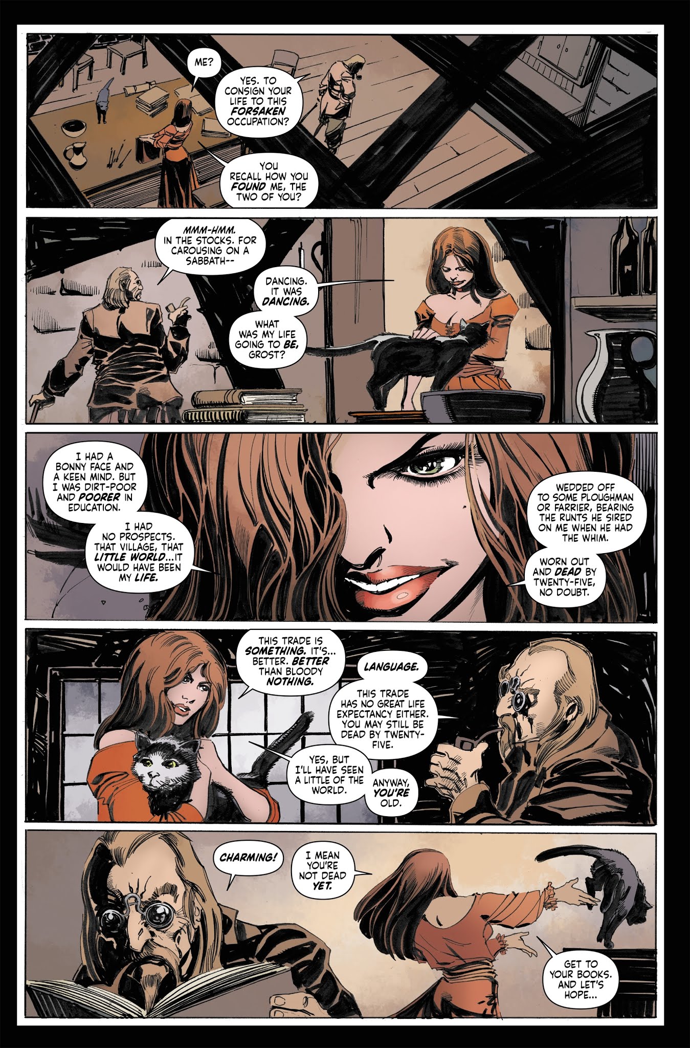 Read online Captain Kronos - Vampire Hunter comic -  Issue #2 - 7