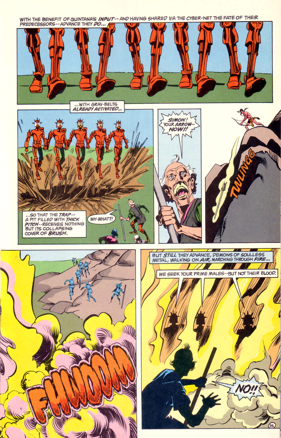 Read online Electric Warrior comic -  Issue #6 - 16