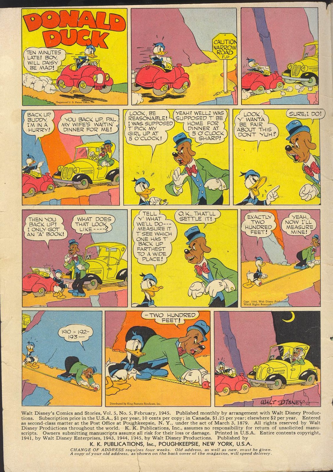 Walt Disney's Comics and Stories issue 53 - Page 2
