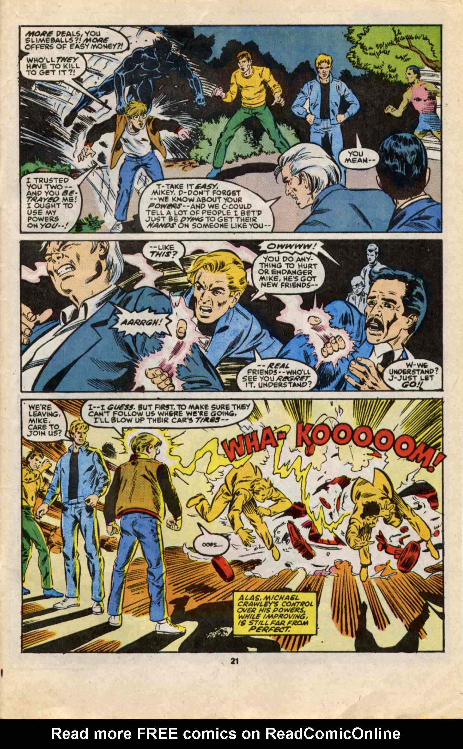 Read online Psi-Force comic -  Issue #15 - 22