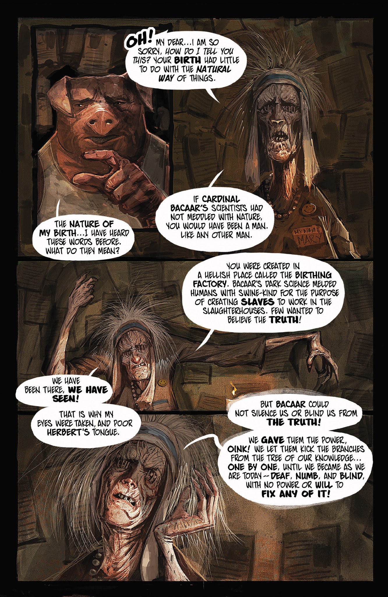 Read online Oink: Heaven's Butcher comic -  Issue # TPB - 65