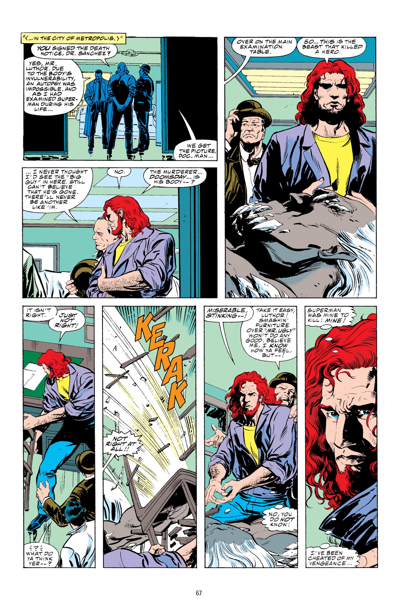 Read online Superman: Funeral For A Friend comic -  Issue # TPB - 62