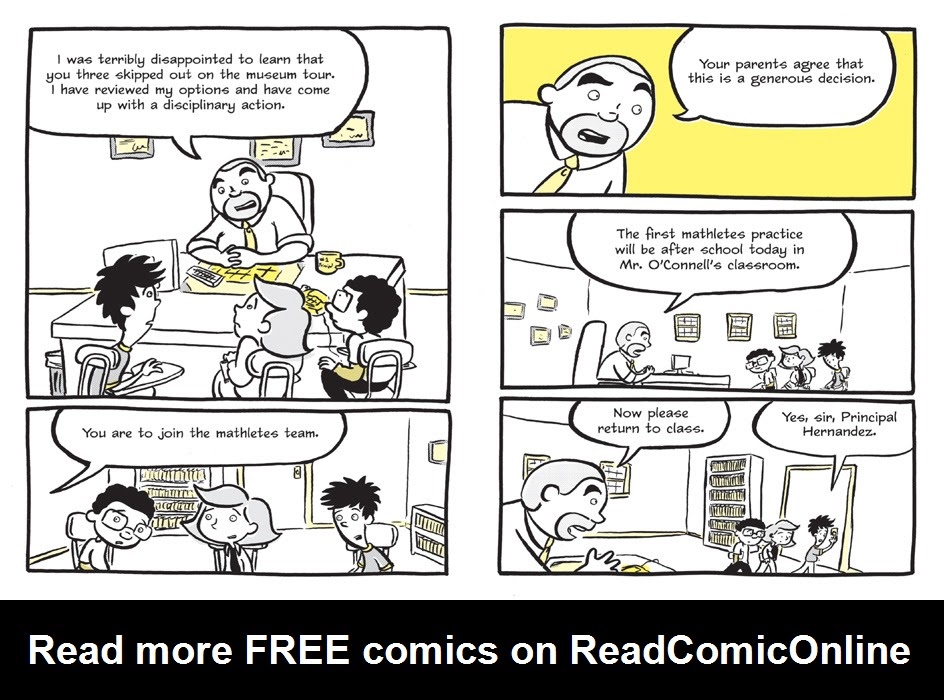 Read online Lunch Lady and the Mutant Mathletes comic -  Issue # Full - 5