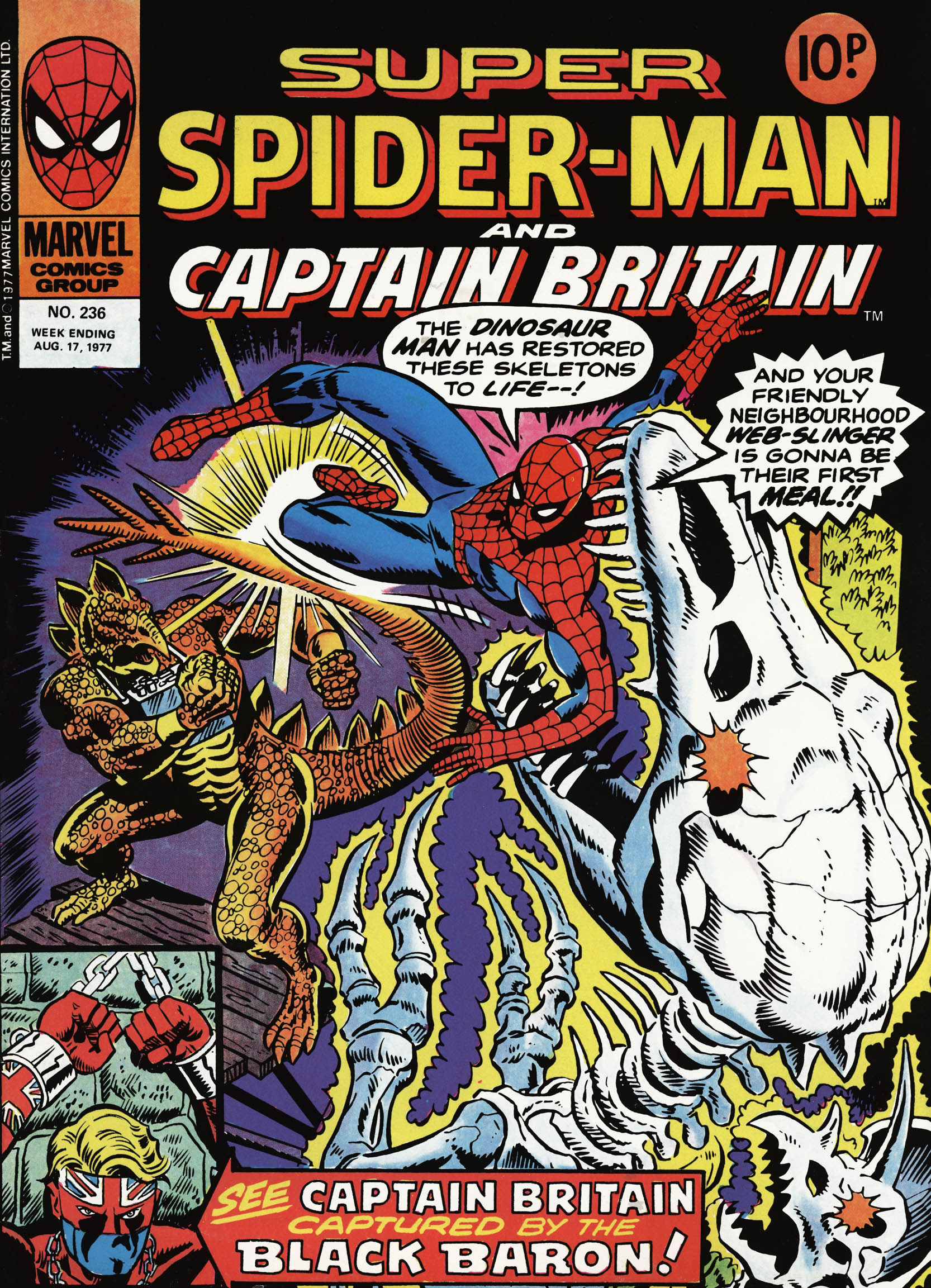 Read online Super Spider-Man and Captain Britain comic -  Issue #236 - 1
