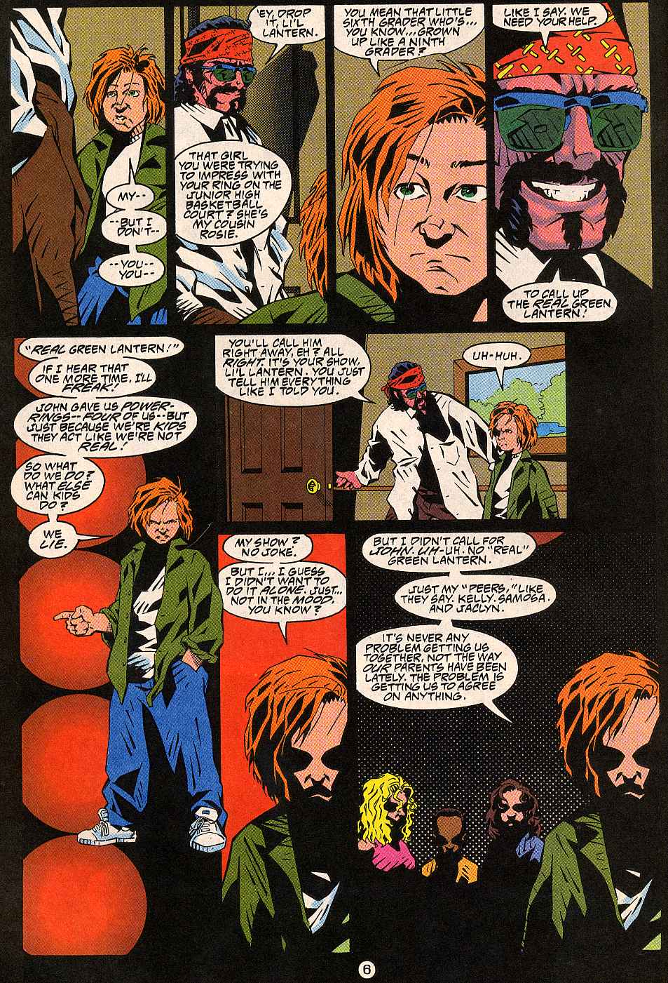 Read online Green Lantern: Mosaic comic -  Issue #8 - 6