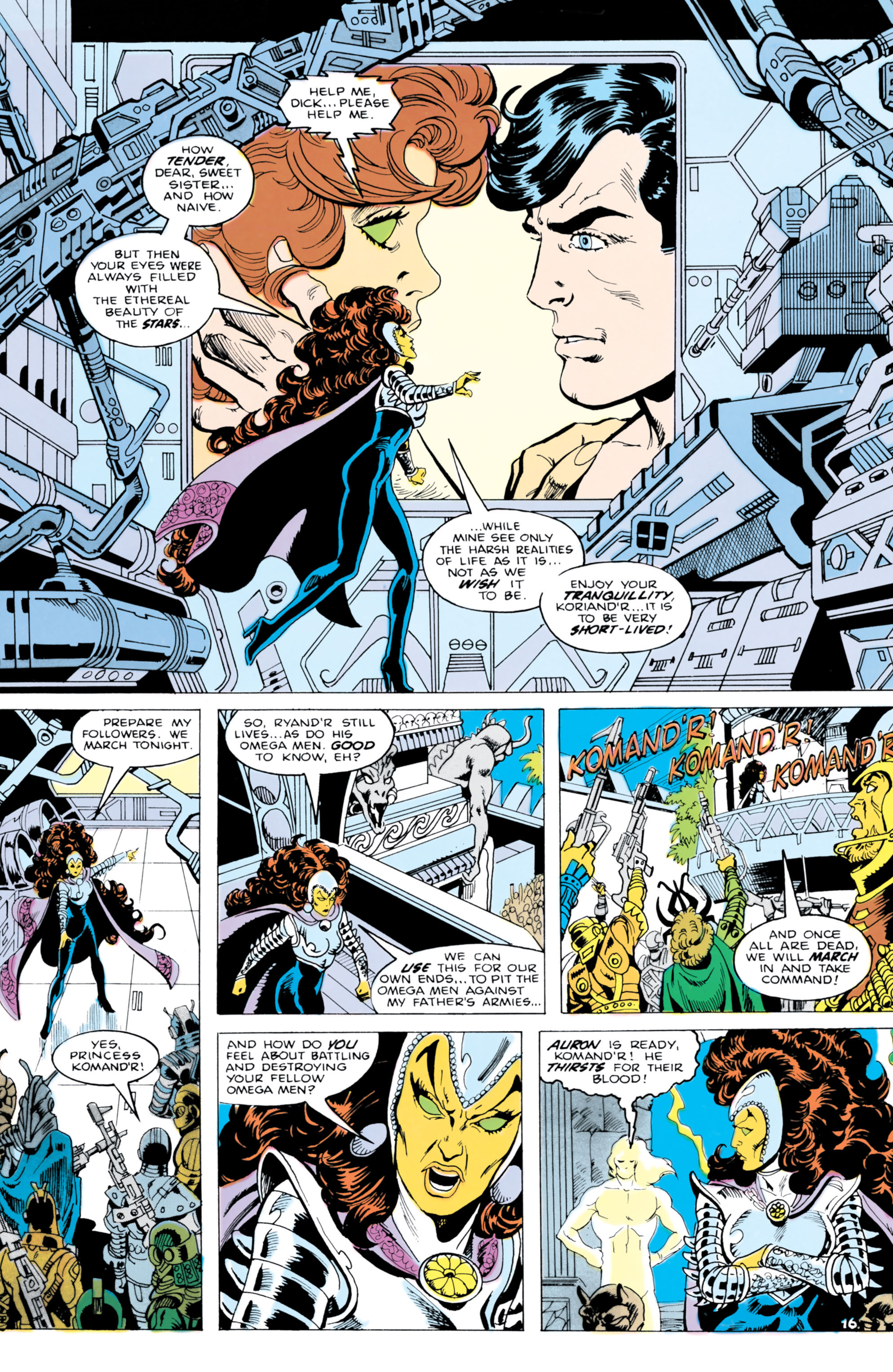 Read online The New Teen Titans (1984) comic -  Issue #15 - 16