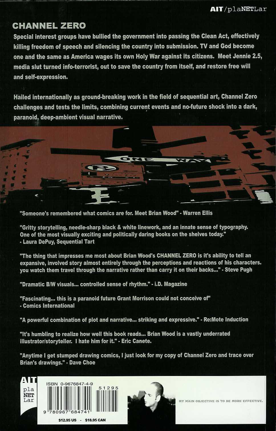 Read online Channel Zero comic -  Issue # TPB - 146