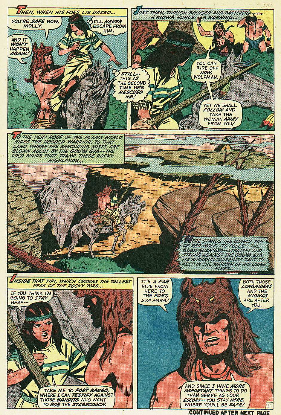 Read online Red Wolf (1972) comic -  Issue #2 - 12