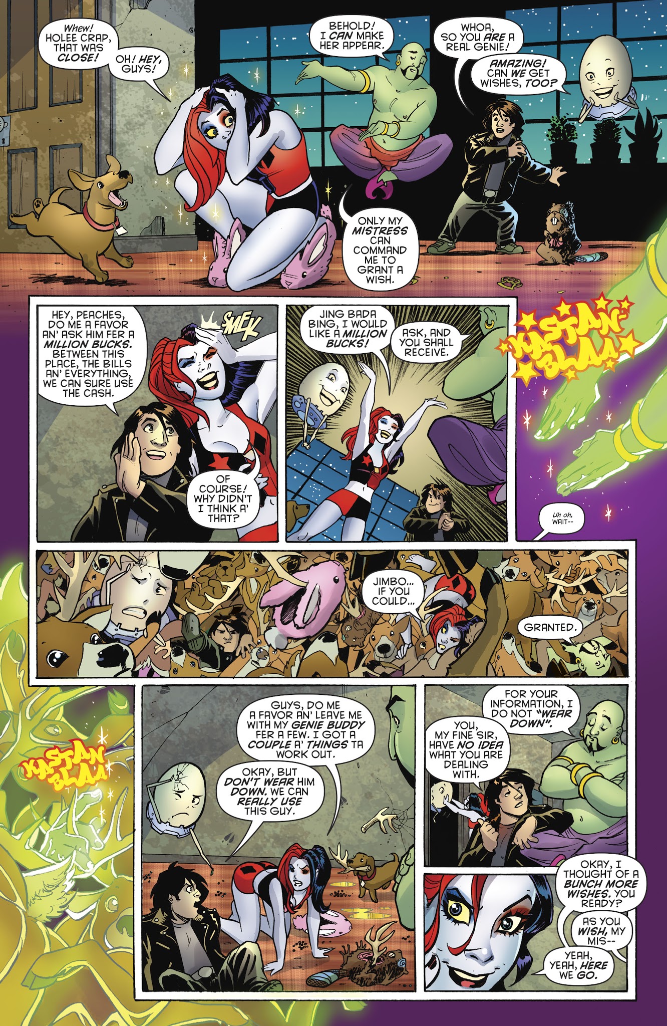 Read online Harley Quinn: Be Careful What You Wish For comic -  Issue # Full - 36