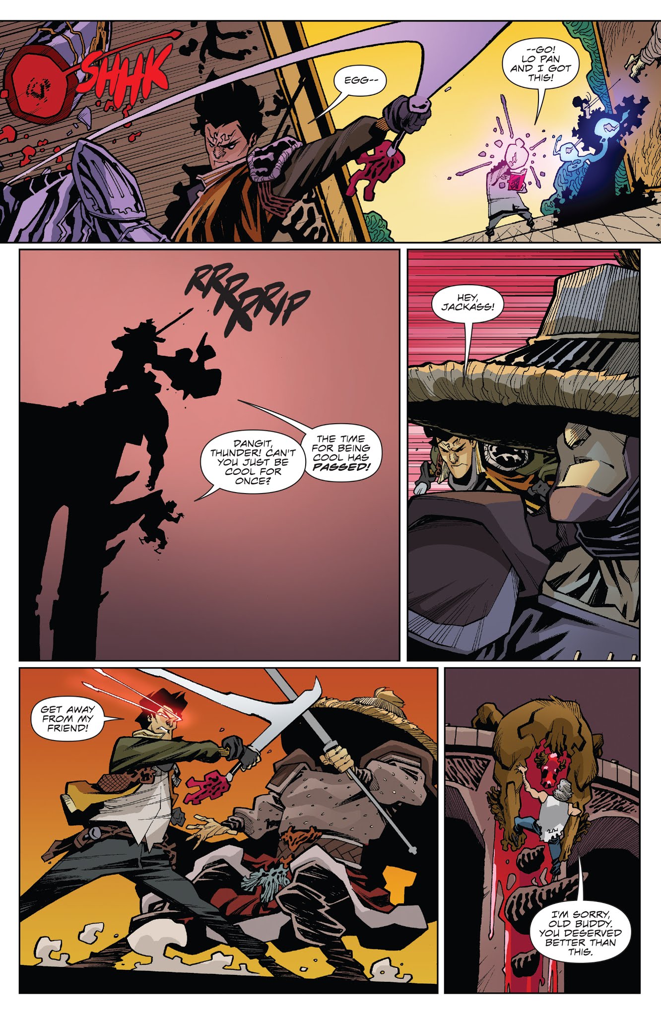 Read online Big Trouble in Little China: Old Man Jack comic -  Issue #9 - 12