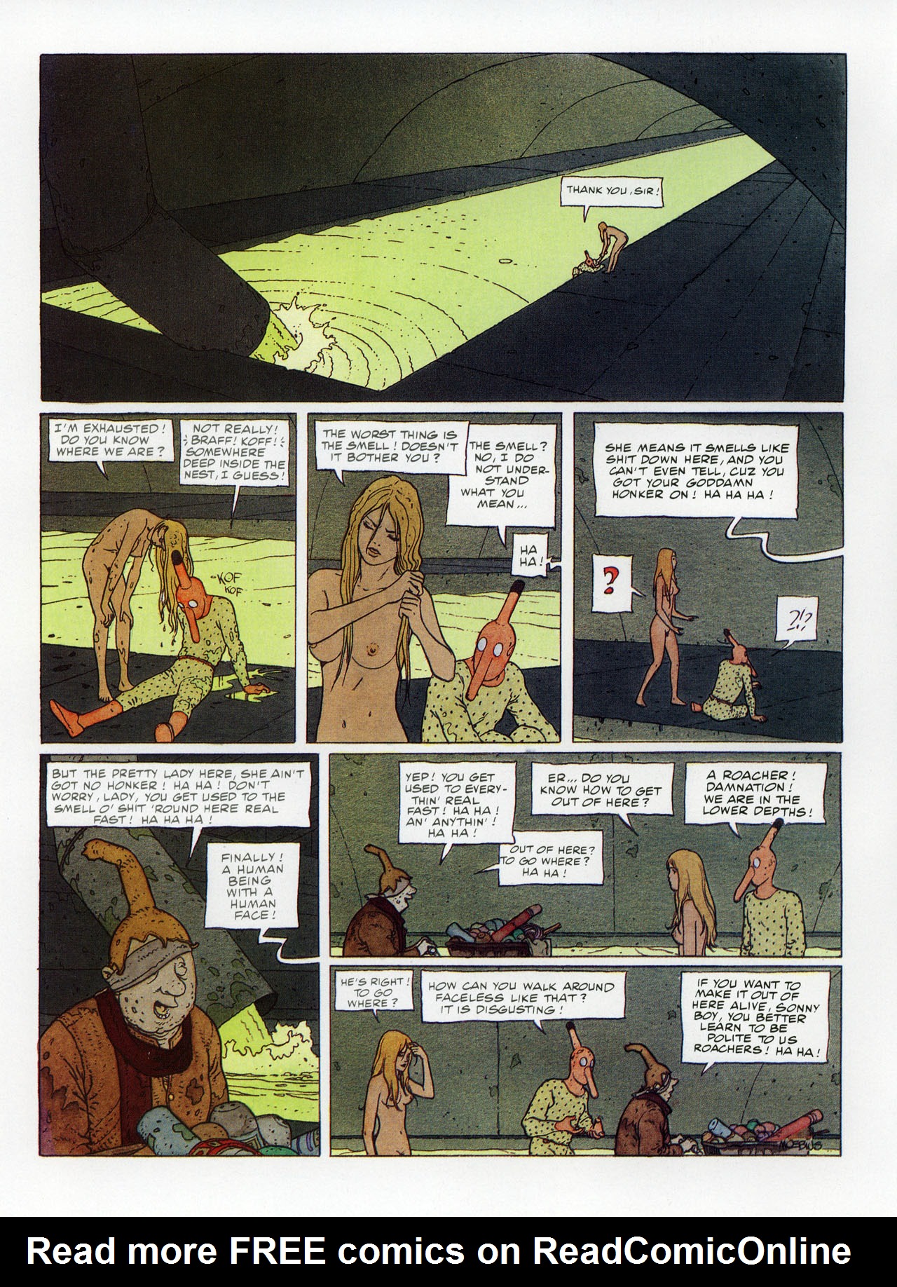 Read online Epic Graphic Novel: Moebius comic -  Issue # TPB 7 - 44