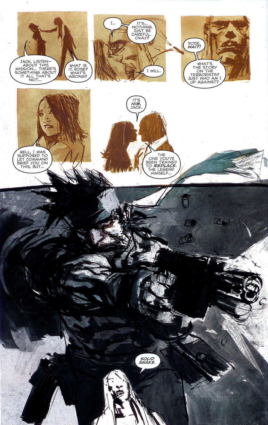 Read online Metal Gear Solid: Sons of Liberty comic -  Issue #1 - 17