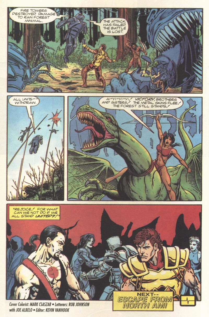 Read online Magnus Robot Fighter (1991) comic -  Issue #31 - 22