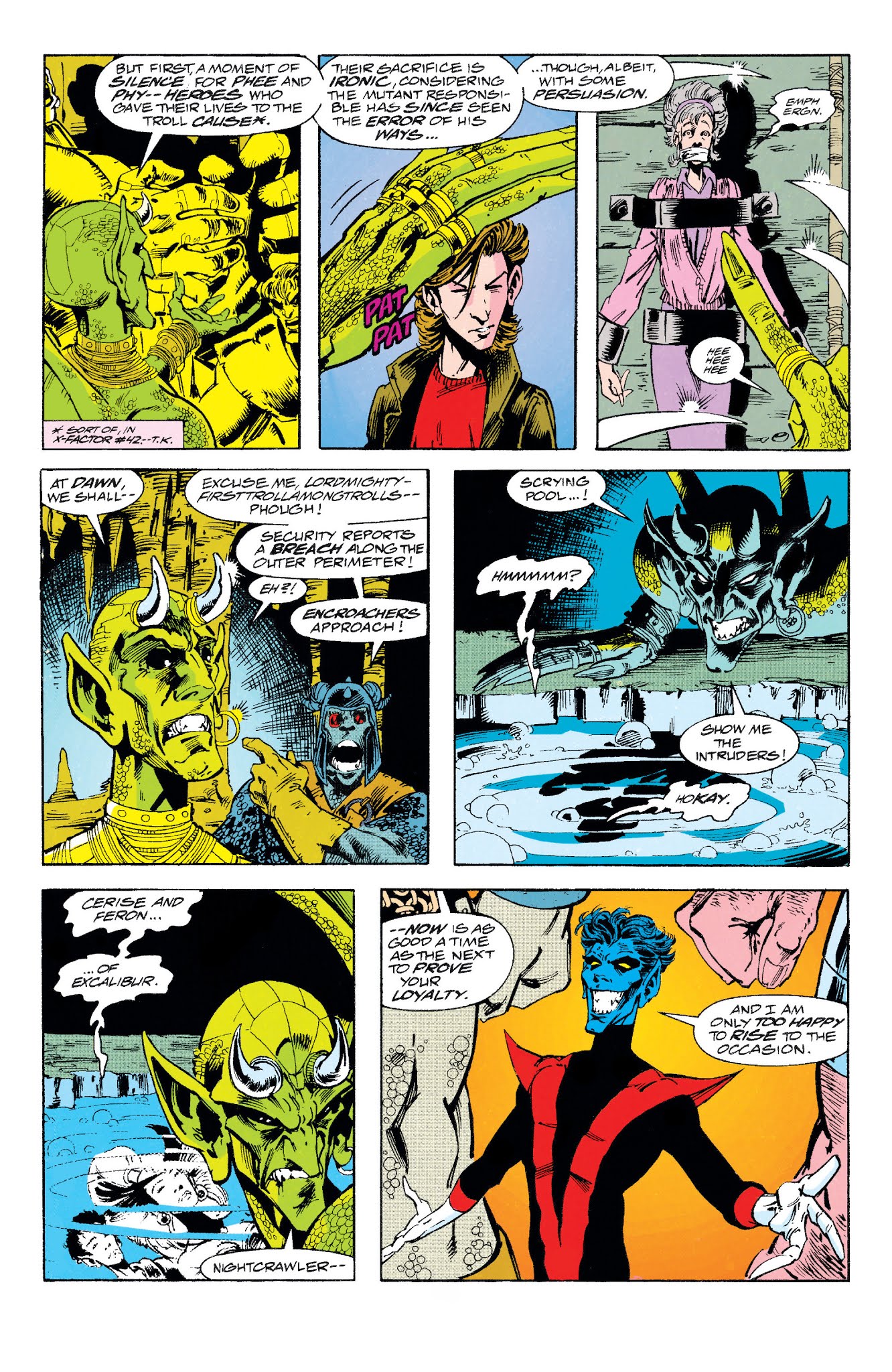 Read online Excalibur Visionaries: Alan Davis comic -  Issue # TPB 2 (Part 2) - 123