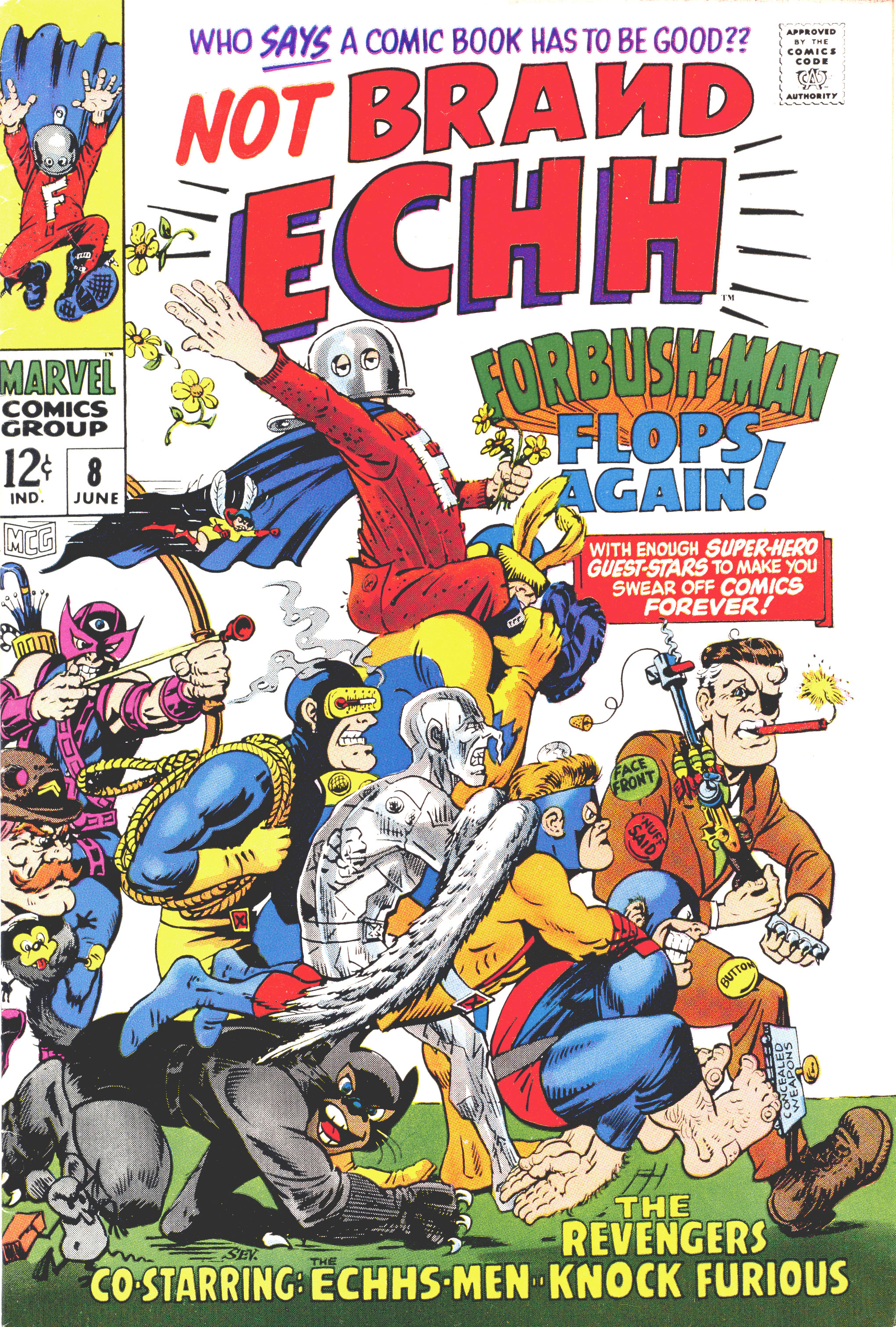 Read online Not Brand Echh comic -  Issue #8 - 1
