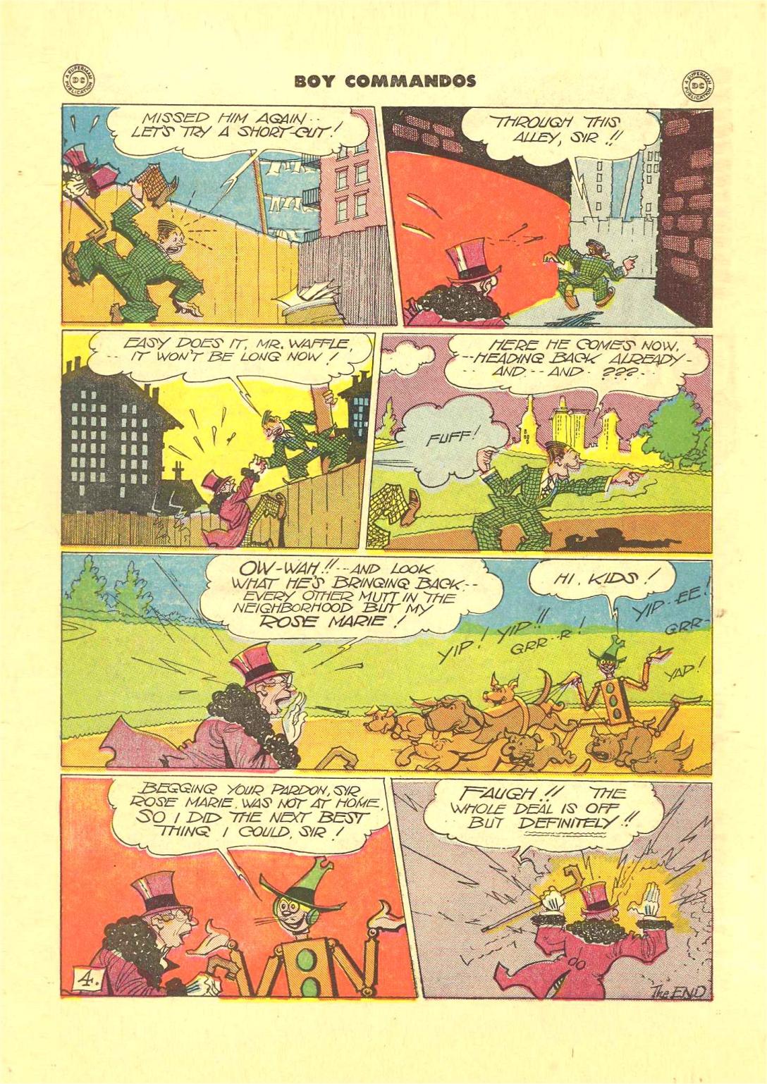 Read online Boy Commandos comic -  Issue #14 - 36