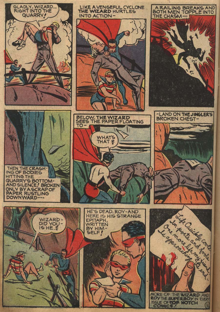 Read online Top-Notch Comics comic -  Issue #26 - 26