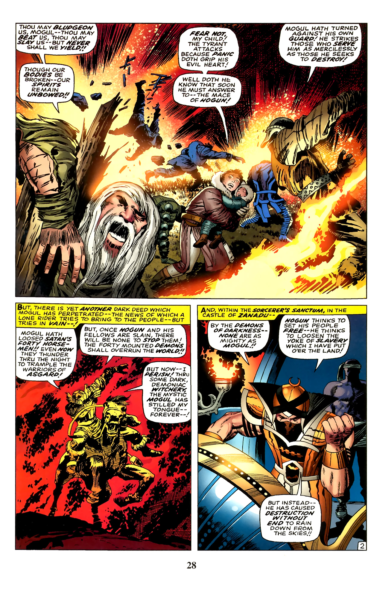 Read online Thor: Tales of Asgard by Stan Lee & Jack Kirby comic -  Issue #6 - 30