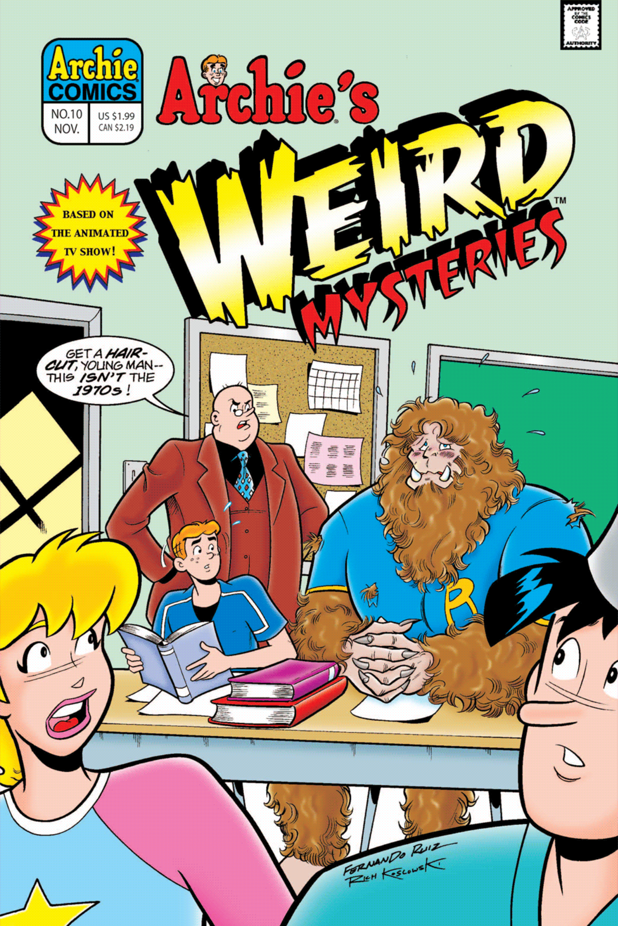 Read online Archie's Weird Mysteries comic -  Issue #10 - 1