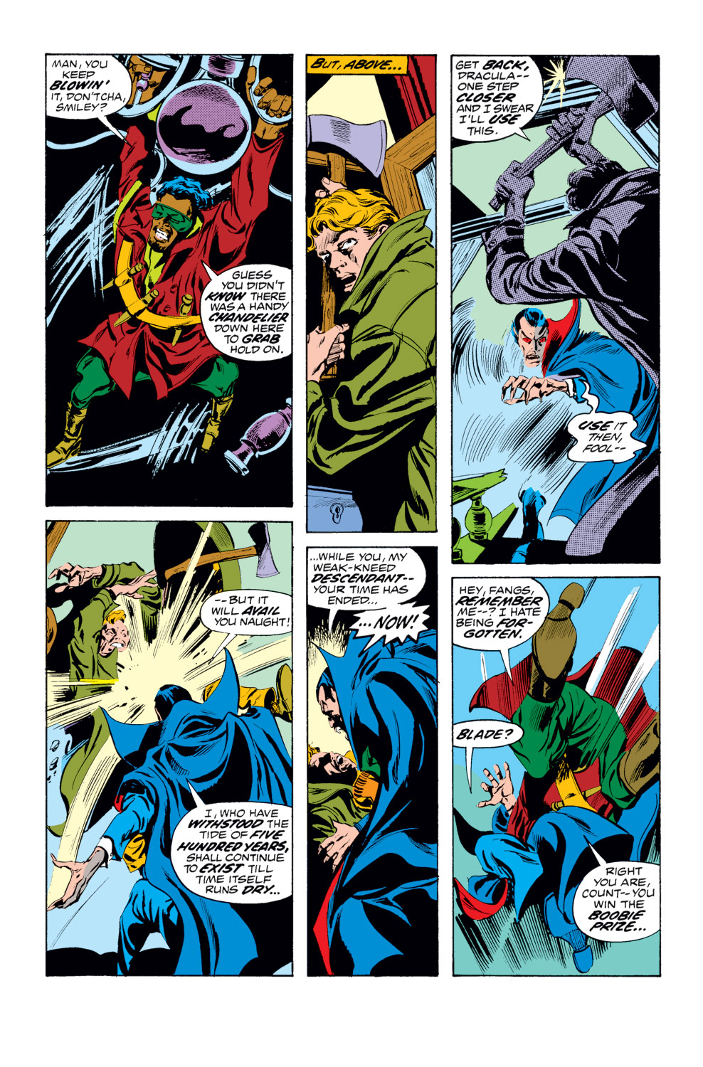 Read online Tomb of Dracula (1972) comic -  Issue #12 - 17